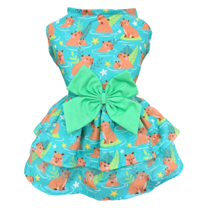 Vestido Capivara Verde