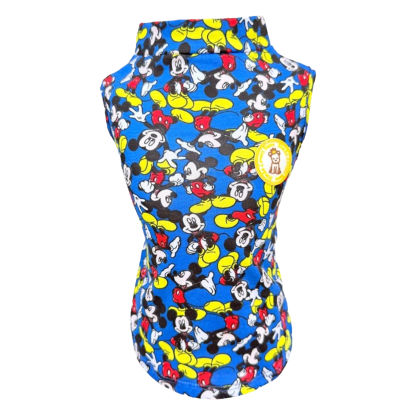 Regata Mickey Azul Royal Masc - Imagem 1