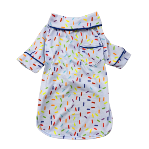 Pijama 2 Patas Granulado Azul Bebê