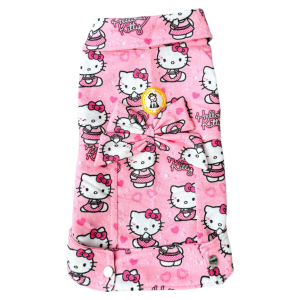 Jaqueta Moletom Hello Kitty Rosa Fem