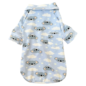 Pijama 2 Patas Coala Azul Brilha no Escuro