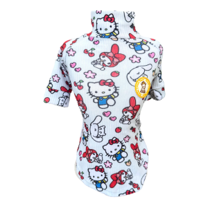 Camiseta Canelada Hello Kitty e My Melody