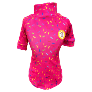 Camiseta Canelada Granulado Pink
