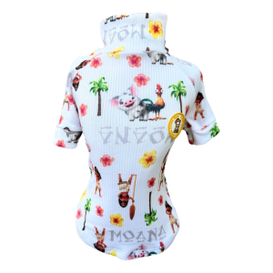 Camiseta Canelada Moana Branca