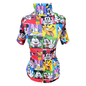 Camiseta Canelada Turma Mickey Quadrado