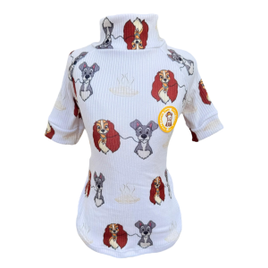 Camiseta Canelada A Dama e o Vagabundo