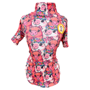 Camiseta Canelada Capivara Flor