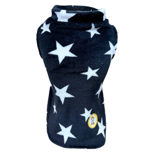 Colete Fleece Estrela Preta