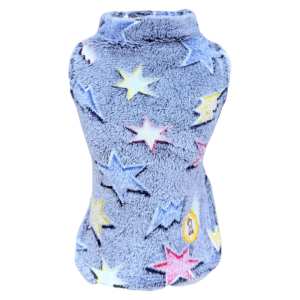 Colete Fleece Estrelas Coloridas Brilha no Escuro