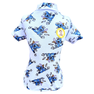 Camiseta Stitch e Xepa