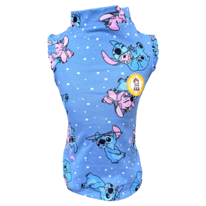 Regata Stitch Azul Jeans Fem