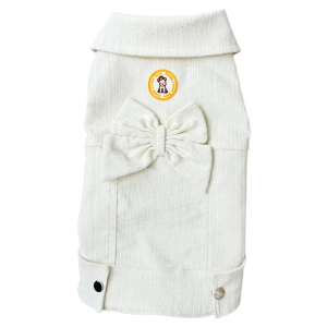 Jaqueta Veludo Off White Brilho