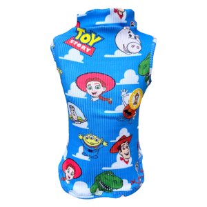 Regata Canelada Toy Story Azul Masc