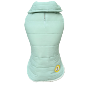 Colete Nylon Verde Água