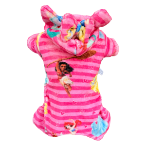 Pijama Fleece Listrado Princesas