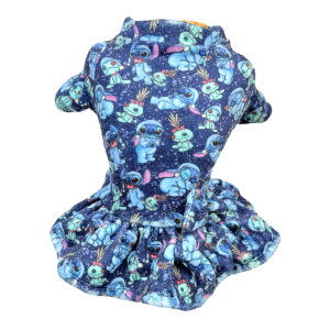 Vestido Fleece Stitch Naninha