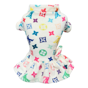 Vestido Fleece Love Colorido