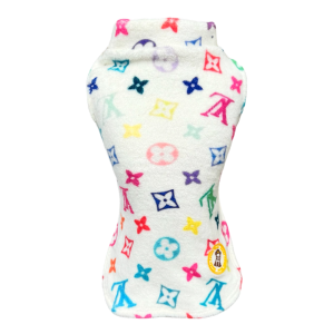 Colete Fleece Love Colorido
