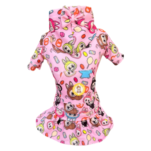 Conjunto Esporte Labubu Rosa