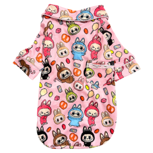 Pijama 2 Patas Labubu Rosa