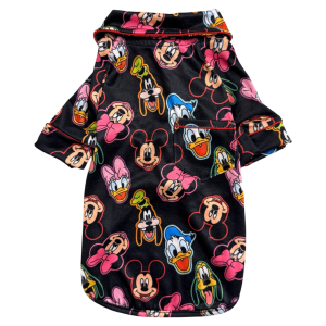 Pijama 2 Patas Mickey Preto