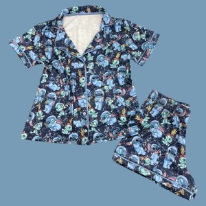 Pijama Adulto Feminino Stitch Naninha