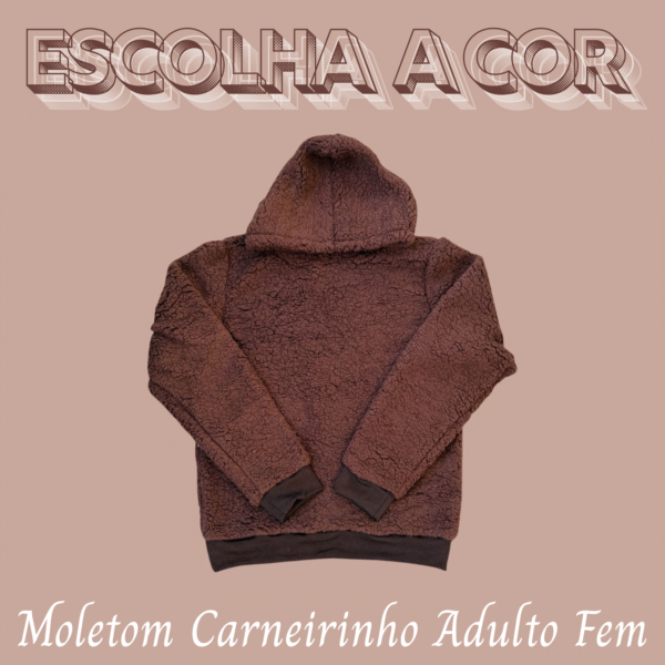 Moletom Adulto Feminino Carneirinho Escolha a Cor - Imagem 1