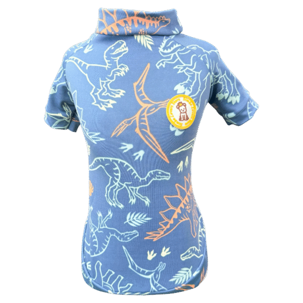 Camiseta Suplex Dino Azul - Imagem 1