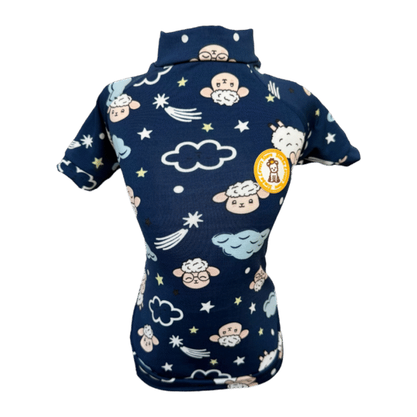 Camiseta Suplex Carneirinho Azul Marinho - Imagem 1