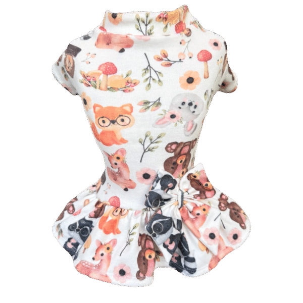 Vestido Bichinhos Floresta - Imagem 1