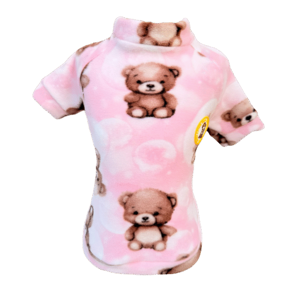 Camiseta Microsoft Ursinho Rosa - Imagem 1
