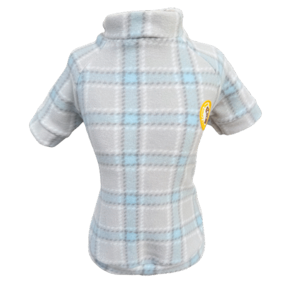Camiseta Microsoft Xadrez Azul - Imagem 1